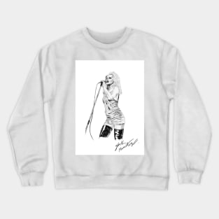 Deb B Harry Original Ink Drawing Print Crewneck Sweatshirt